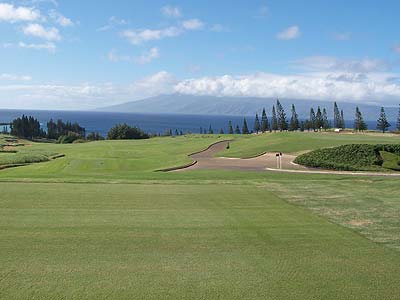 Kapalua 1st hole