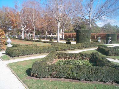 The grounds behind Folk Art Museum