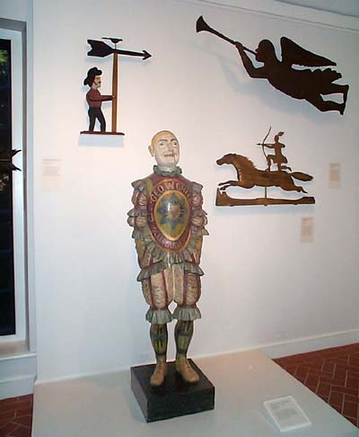 Statue in Folk Art Museum