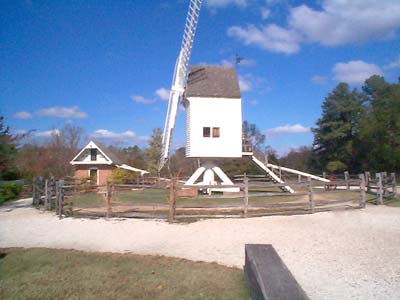 Windmill in Colonial Williamsburg