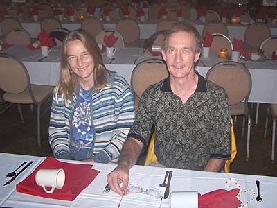 Leslie & John at the luau