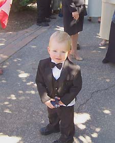 Thomas the ring bearer