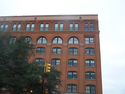 Window in book depository