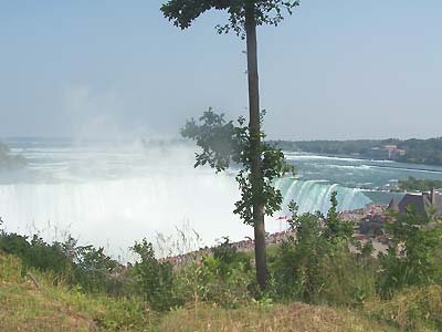 View from the casino