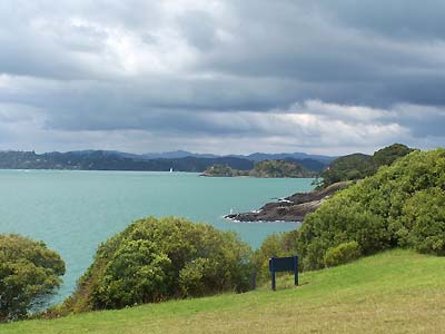 Another view of the bay from Waitangi