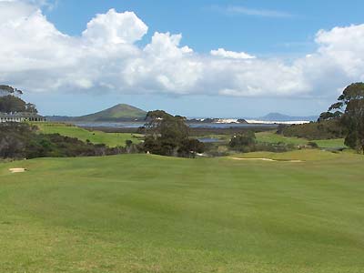 View of Karikari Peninsula from Carrington Golf Course