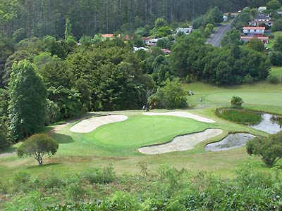 Our favourite hole at the Kerikeri Golf Course