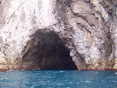 Cave entrance on the trip