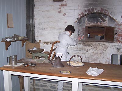 Mock up inside the Museum