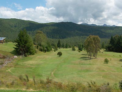 My favourite hole on the Te Anau Golf Course