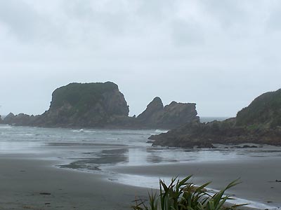 Desolate weather at Cape Foulwind