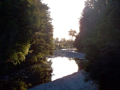 Dusk at Lake Matheson