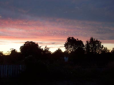 Sunset in Westport