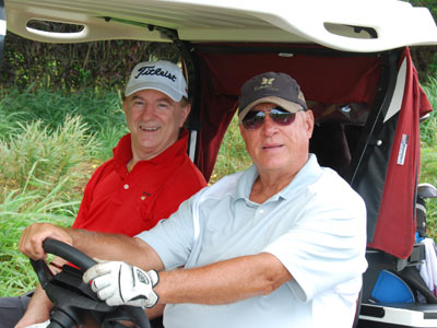 Jim and Terry at Kapalua