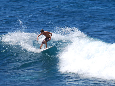 Surfer who stayed upright