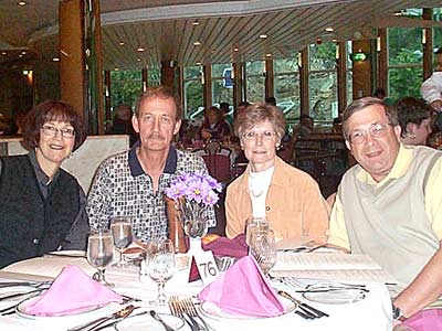 Sharon, John, Carol and Wynn