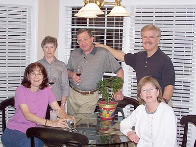 Sharon, Carol, Wynn, Ginny and Larry at the Phipps